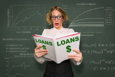 alt="Overwhelmed woman links to conventional home loan requirements.""