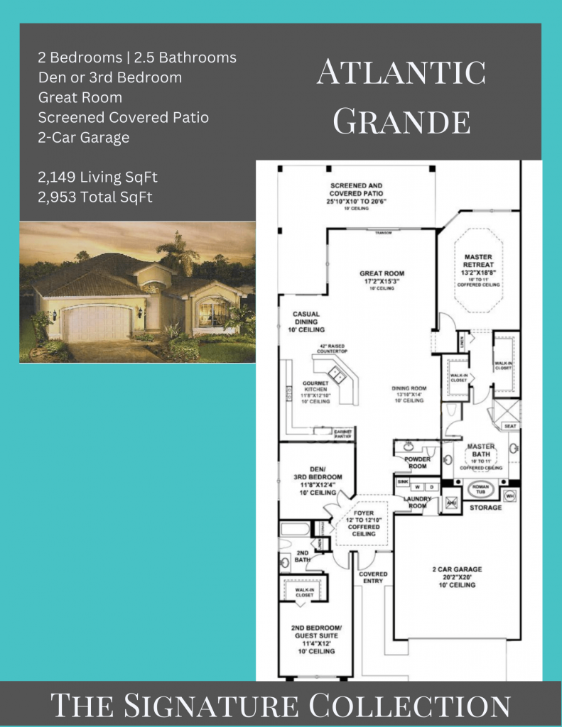 alt= "Atlantic Grande floor plan in Valencia Pointe with 2.5 bathrooms."