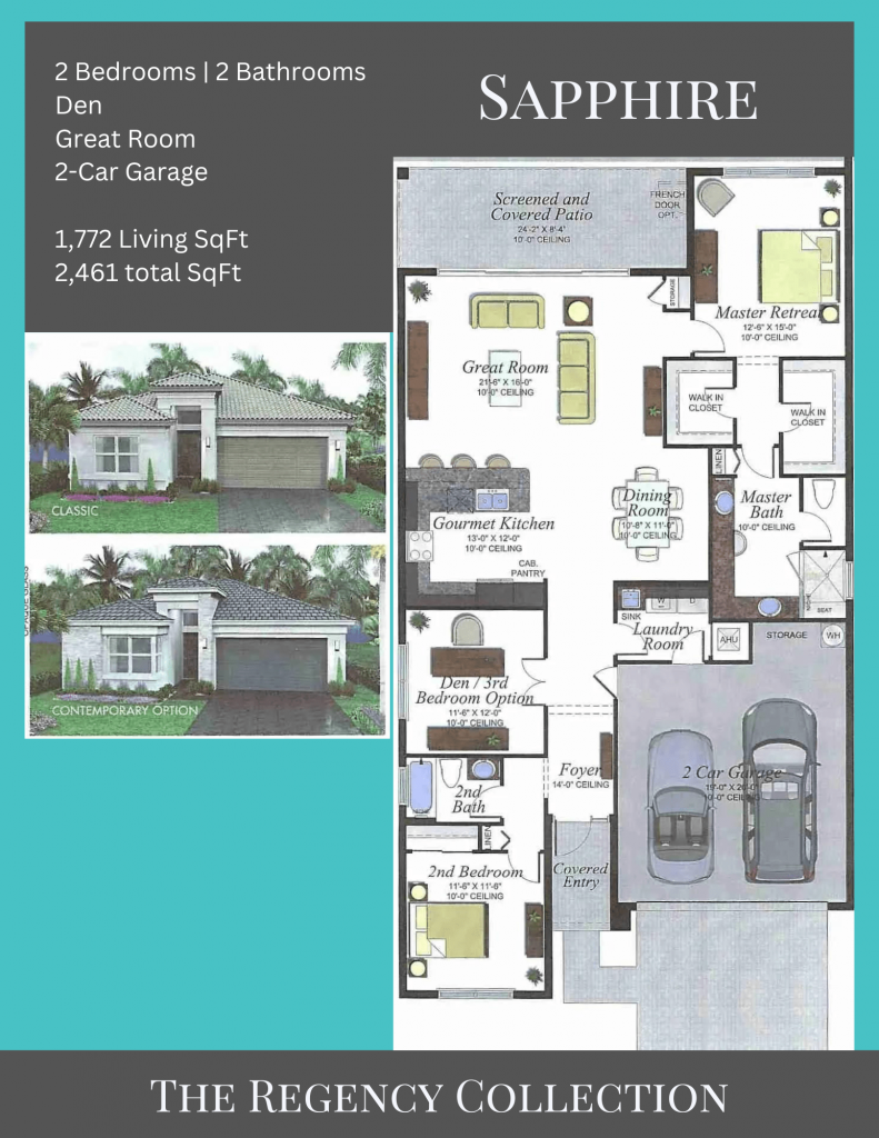 alt= "Sapphire floor plan in Valencia Sound offers 1,772 square feet under air."