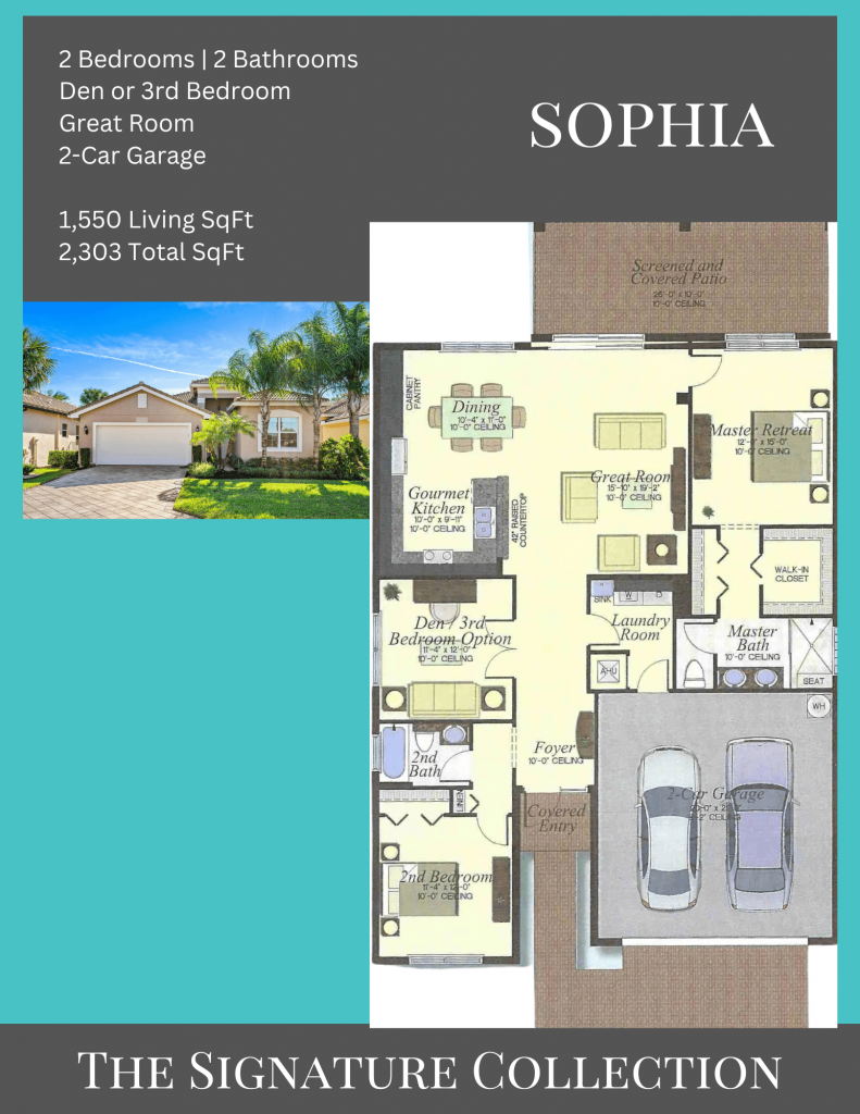 alt= "Sophia floor plan in Valencia Cove offers 1,550 living square feet."