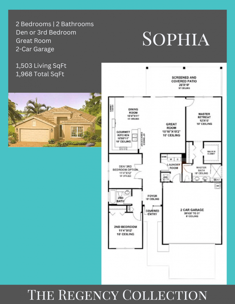 alt= "Sophia floor plan in Valencia Pointe with 1,968 total square feet."