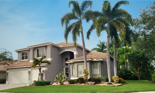 alt= "Two story Santiago model home in Valencia Shores."